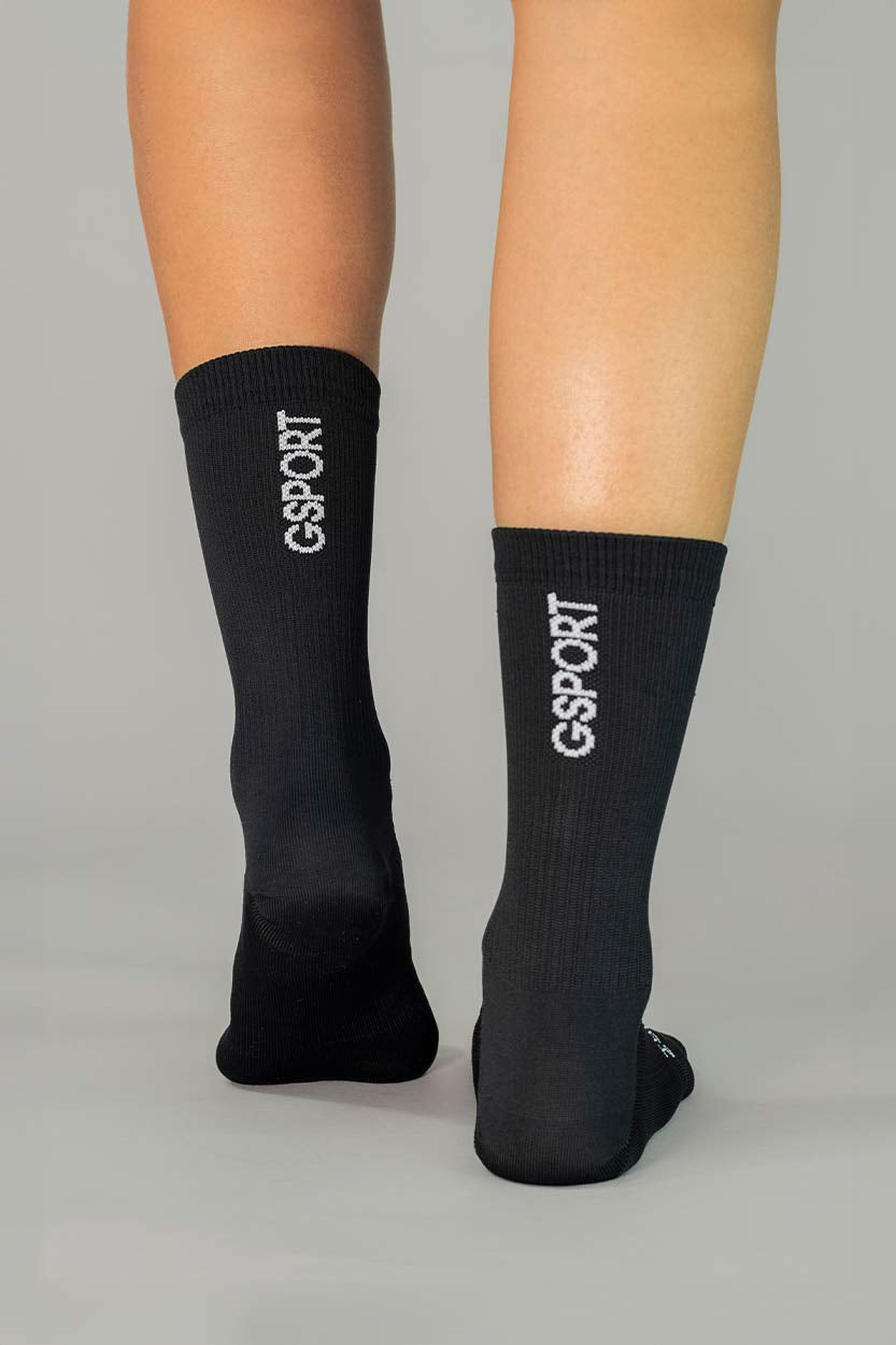 Calcetines One Logo Black Gsport Ciclismo Accesorios bici