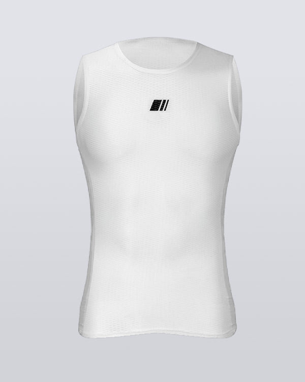 Camiseta Interior Blanca - Colección Gsport Básica Clásica Ciclismo