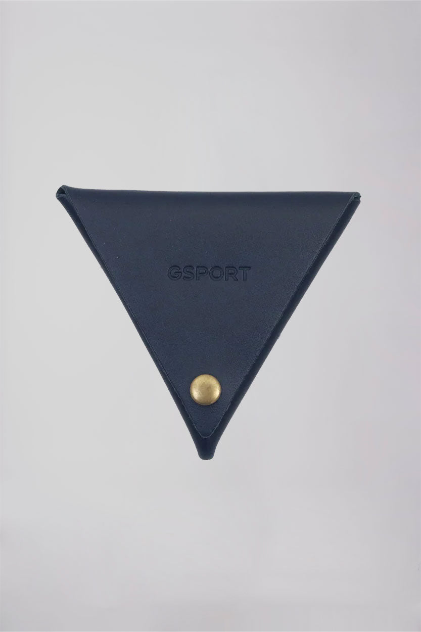 Navy Leather Purse
