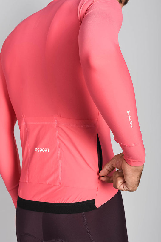 maillot one hombre rosa comodo relfectante