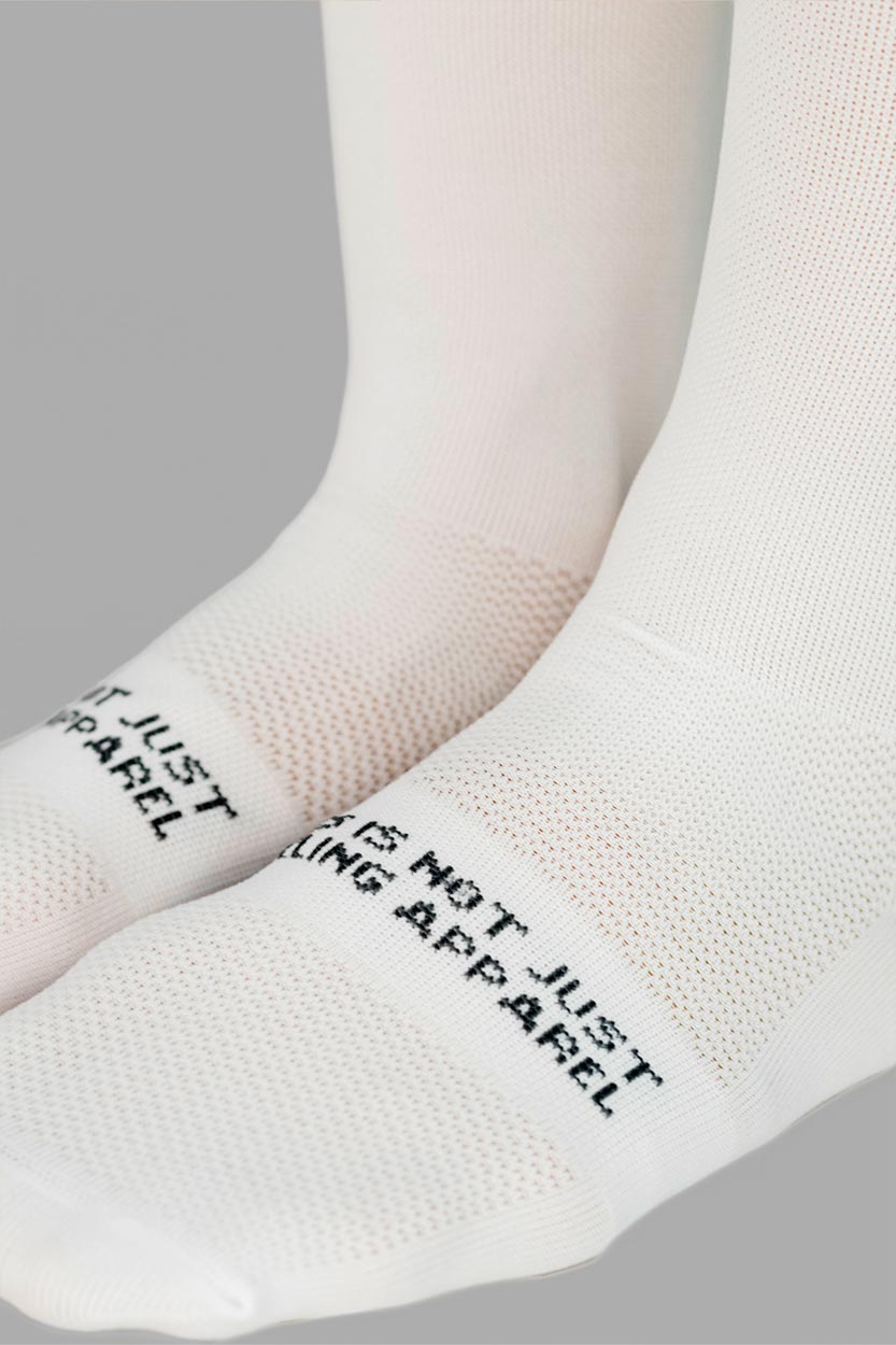 Calcetines One Blanco técnicos para el ciclismo