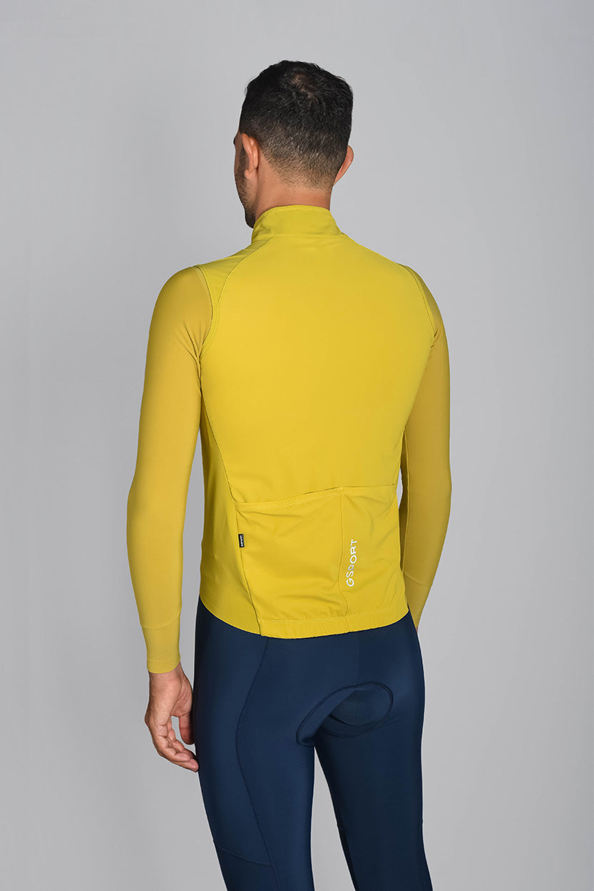 chaleco pro team gsport ciclismo con bolsillos
