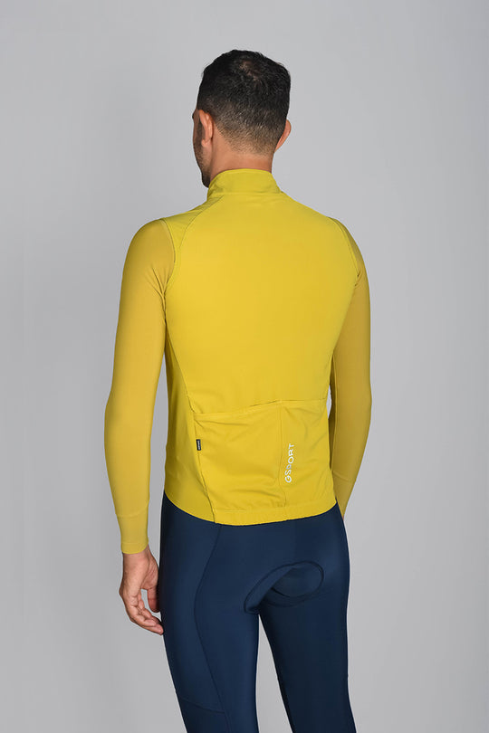 chaleco pro team gsport ciclismo con bolsillos