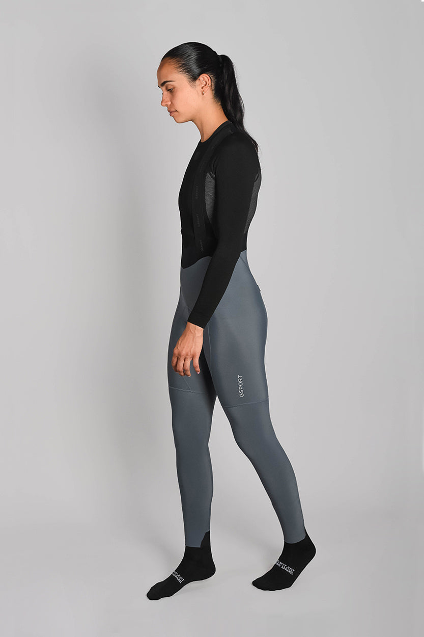 culotte invierno gris mujer pro team gsport