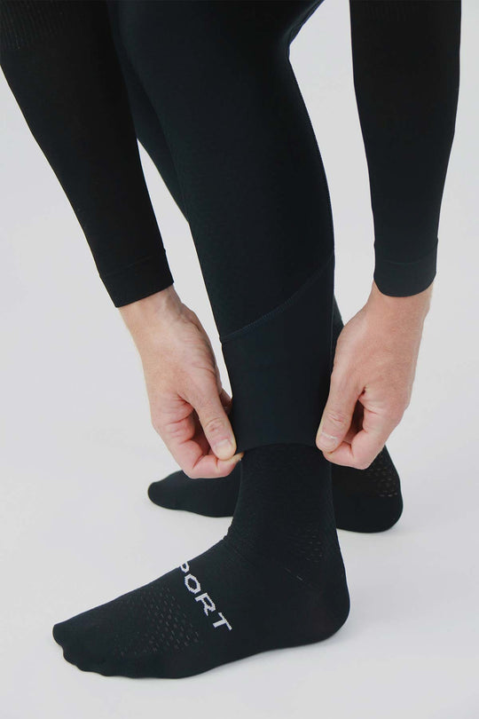 Men's Winter Black Tights