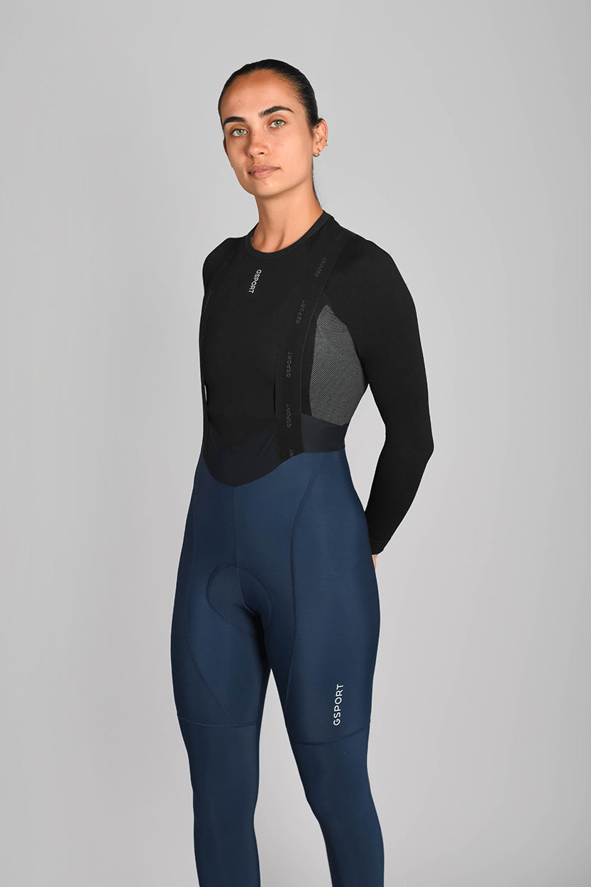 culotte pro team azul marino femenino invierno