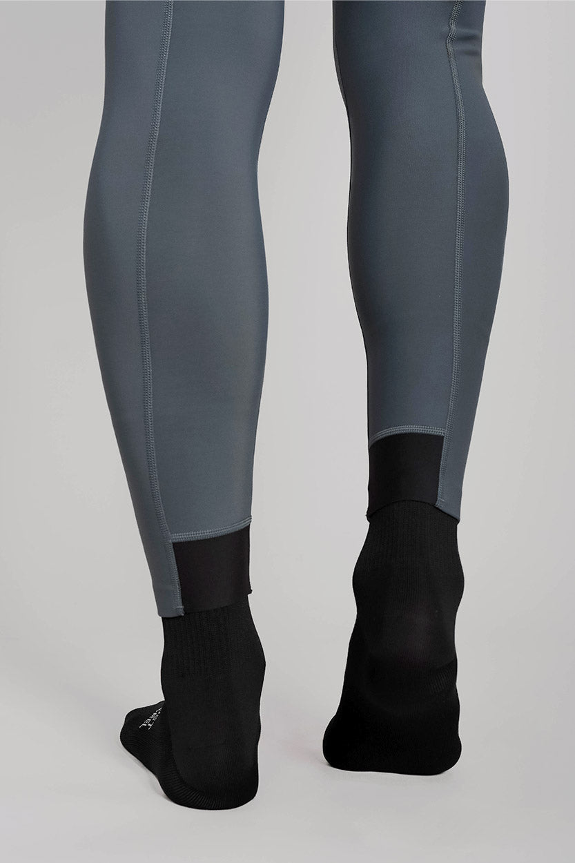 culotte femenino con tirantes gris largo invierno