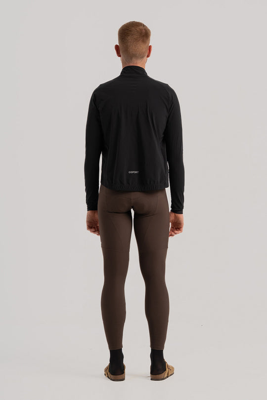 Chaqueta plegable de ciclismo Gsport en bolsillo trasero