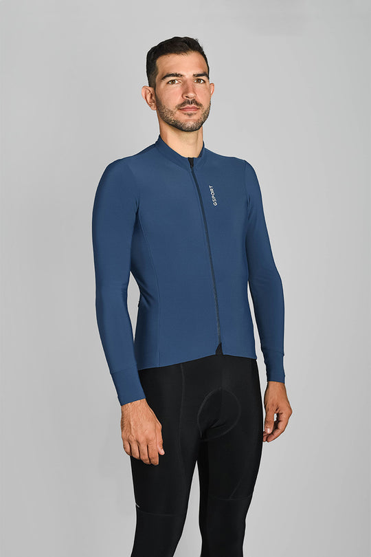 maillot pro team gsport ciclismo azul
