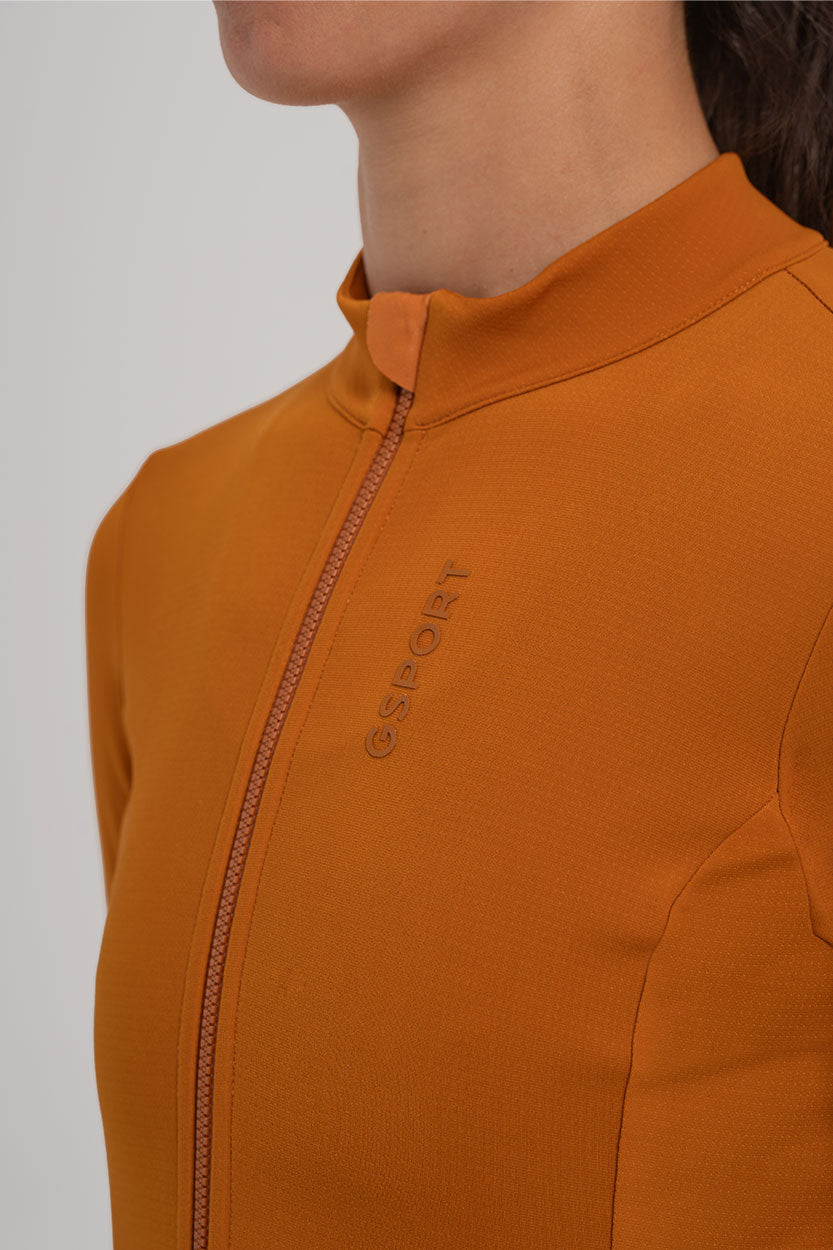 Cremallera YKK® Vislon® – Bloqueo semiautomático y protección anti-roce.