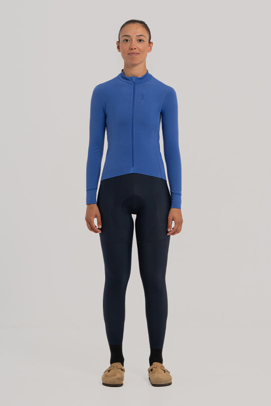 Maillot Pro Team invierno – Rendimiento superior en rutas frías.