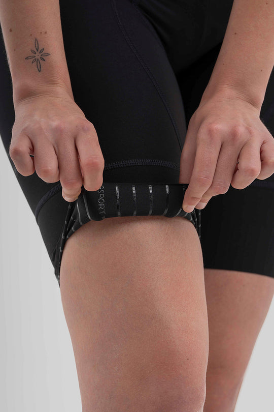 culotte mujer color negro ciclismo