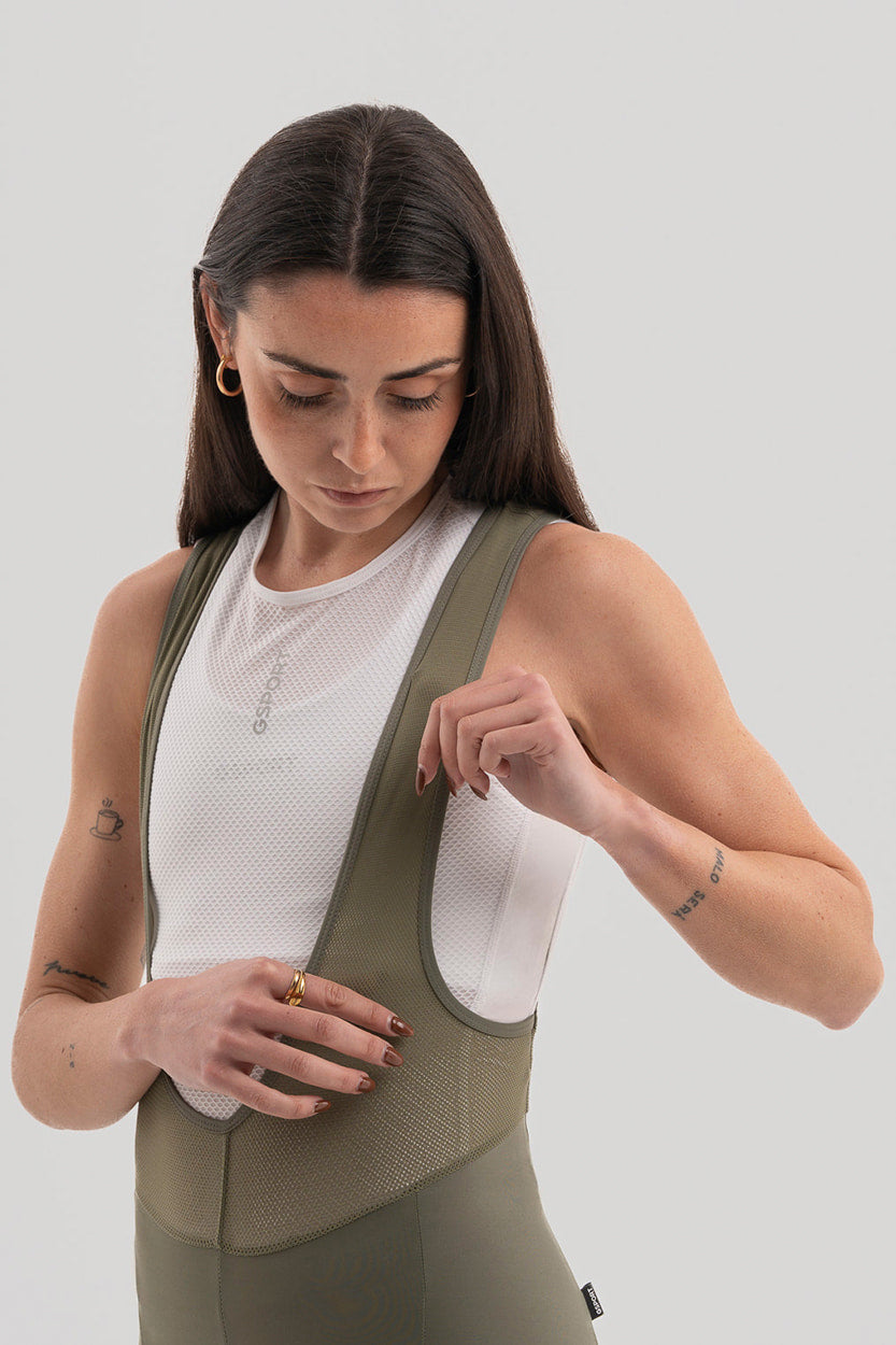 culotte mujer ciclismo color verde