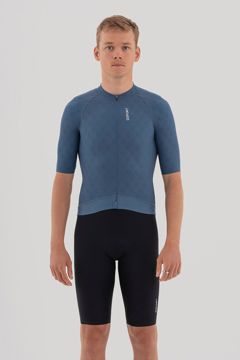maillot ciclismo azul marino hombre