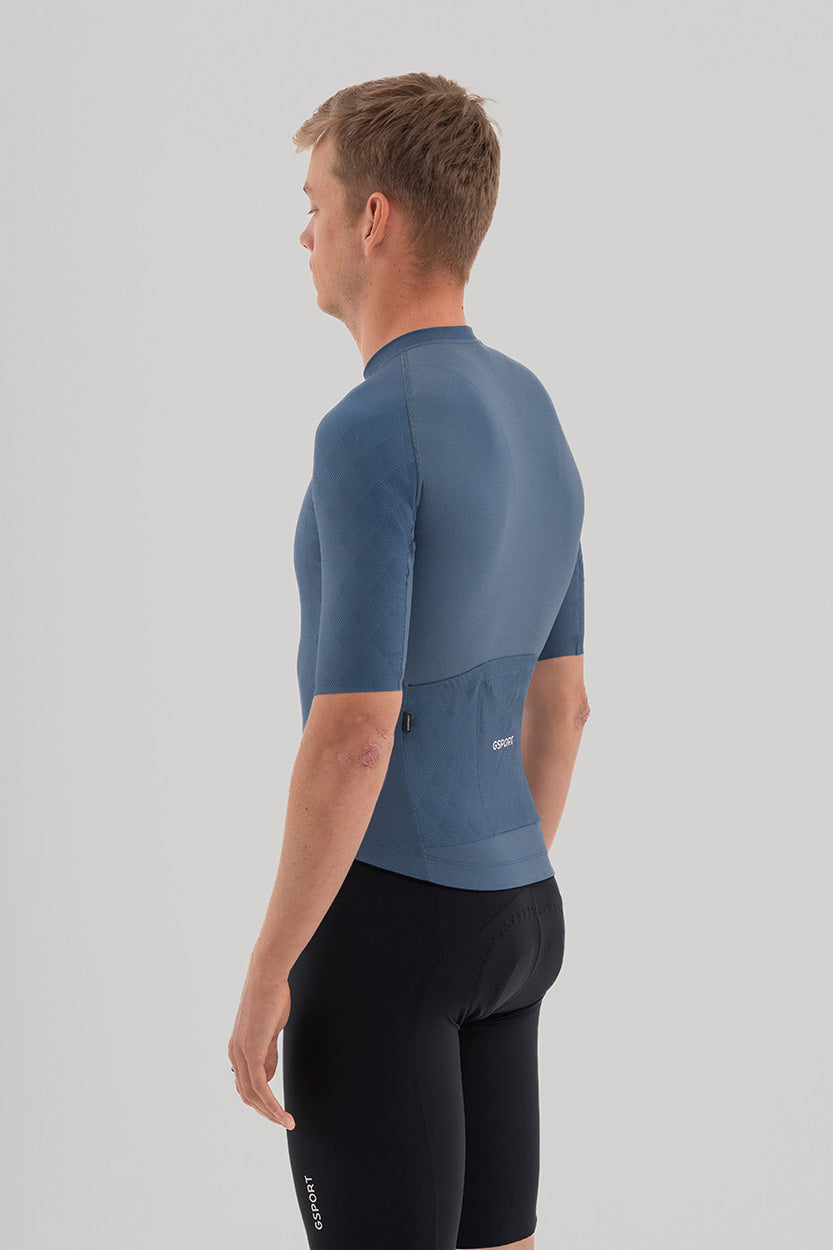 maillot pro team gsport azul hombre