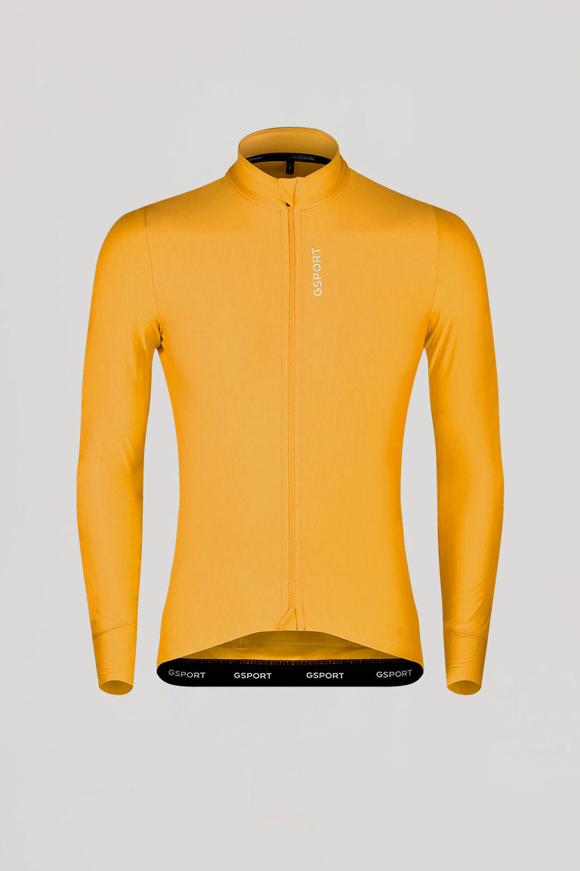Maillot ONE de Invierno: Tejido afelpado ideal para entretiempo y climas suaves. Comodidad y rendimiento en cada ruta.