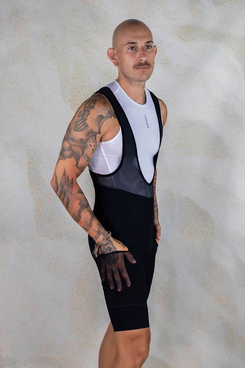 Men's Xplore Cargo Ebony Bib Short