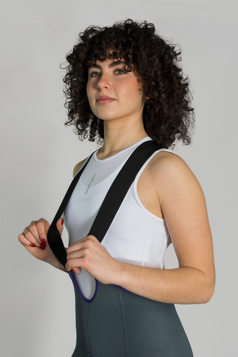 culotte gris con puño de 7 cm con terminación de silicona