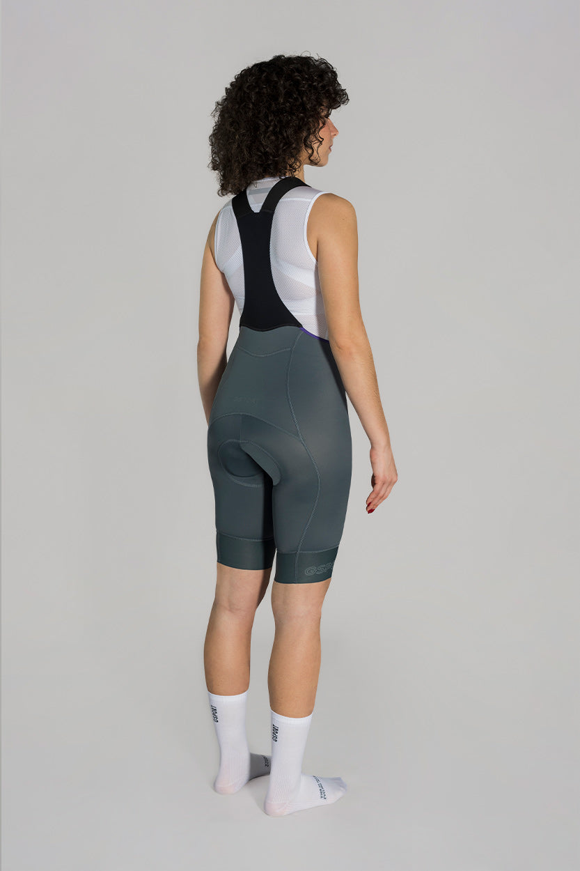 culotte color gris de mujer. badana femenina con tirantes