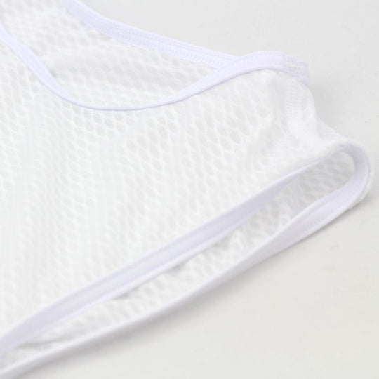 camiseta interior tirantes blanca transpirable verano primavera ligera