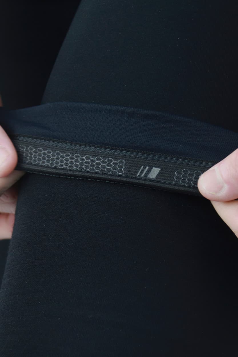 Perneras invierno accesorios coleccion gsport ciclismo ropa lana merino negras wool