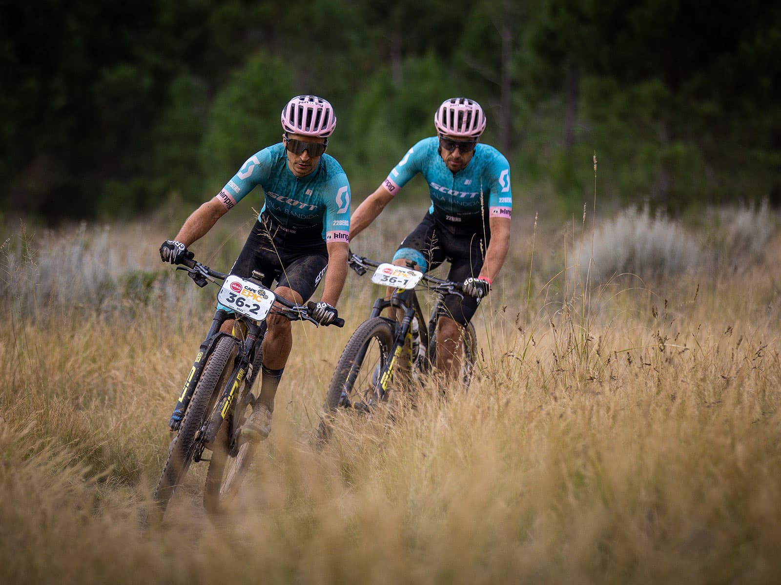 Scott Cala Bandida en la Cape Epic