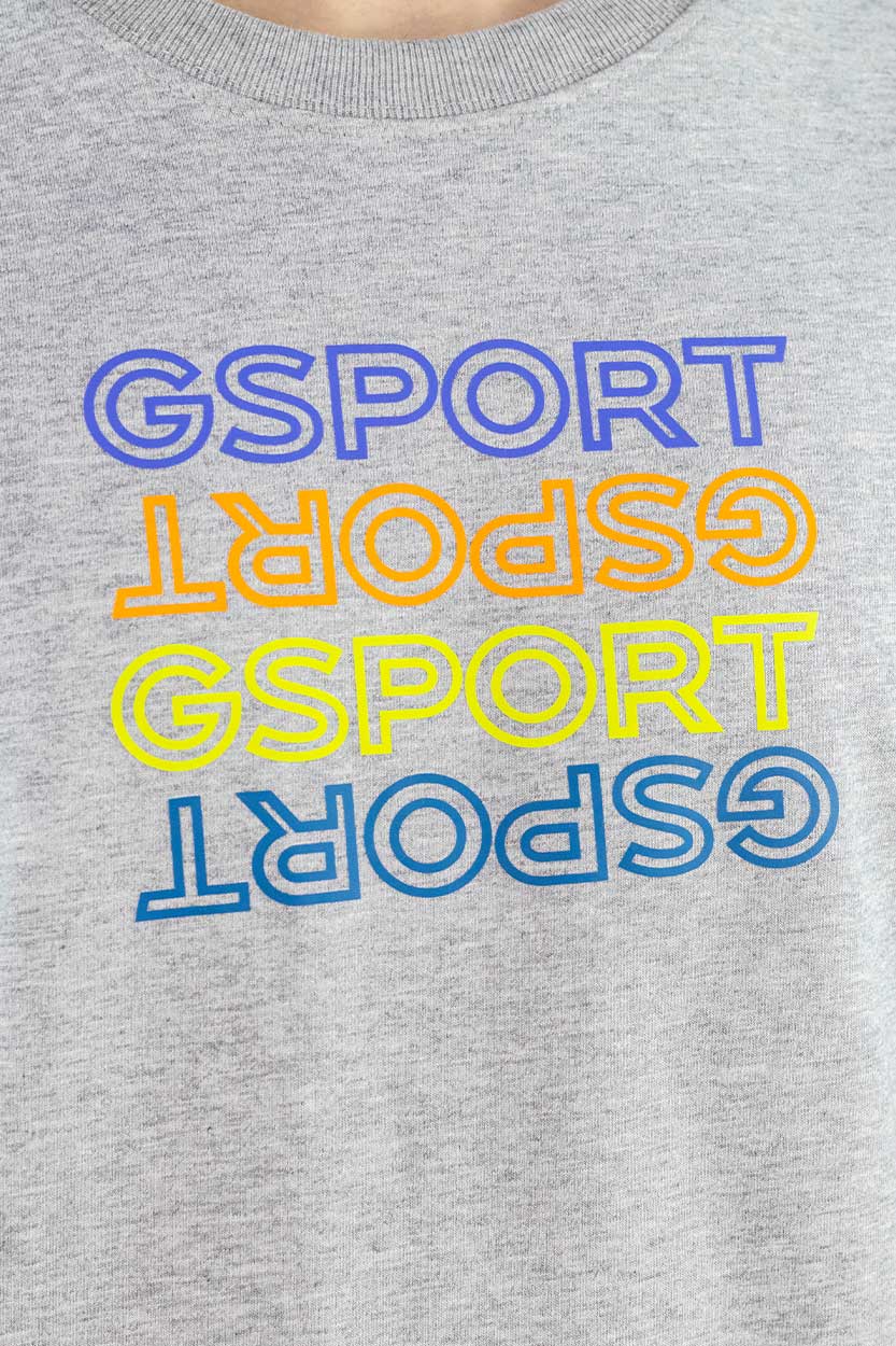 camiseta manga corta gsport logos