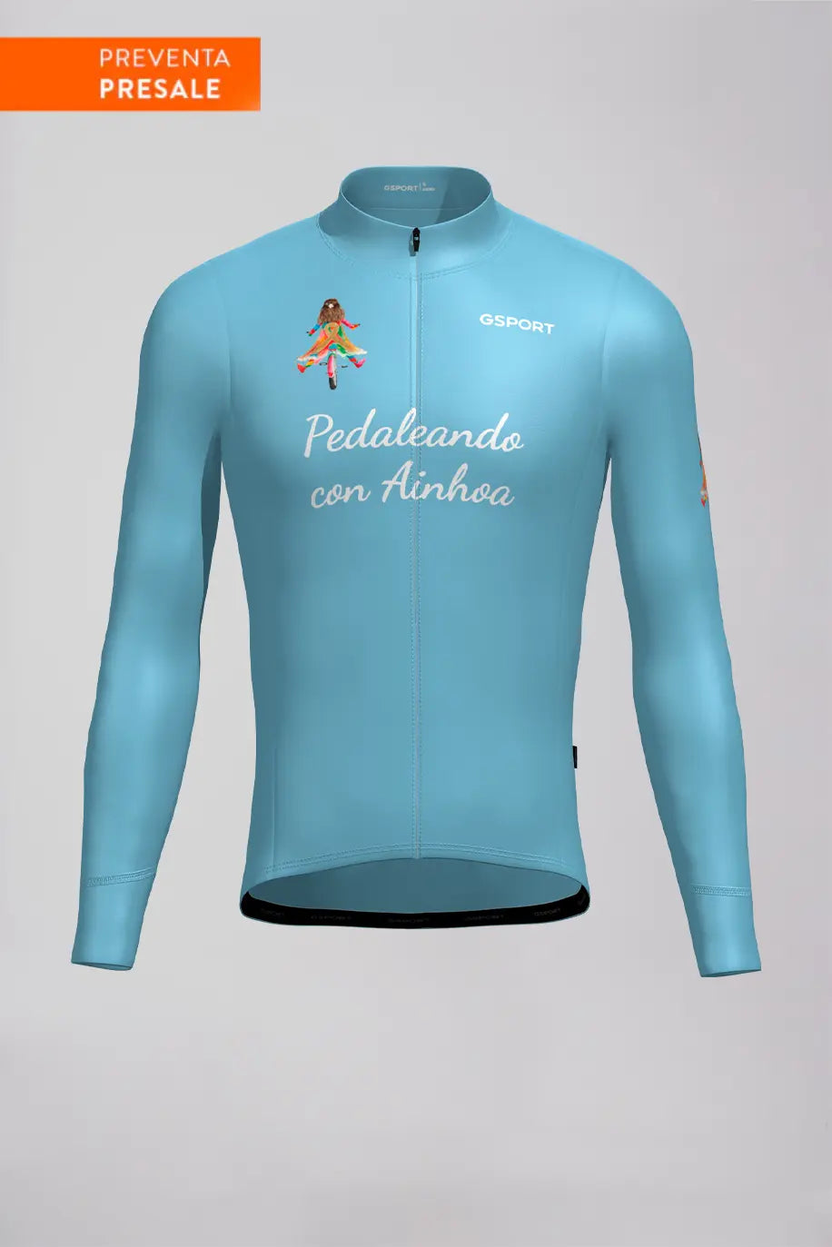 Maillot Aero M/Larga Hombre PEDALEANDO CON AINHOA