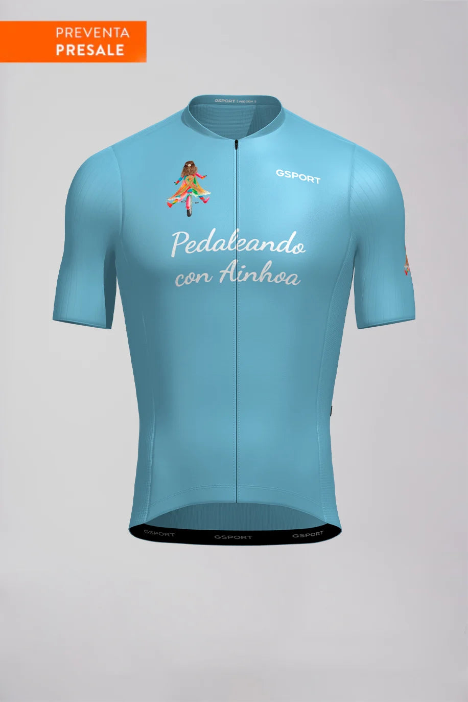 Maillot Aero M/Corta Mujer PEDALEANDO CON AINHOA