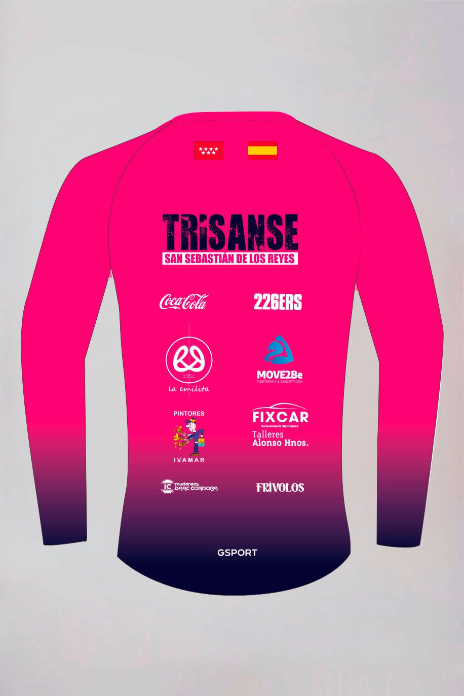 Camiseta Microperforada M/Larga Mujer SAN SEBASTIÁN DE LOS REYES