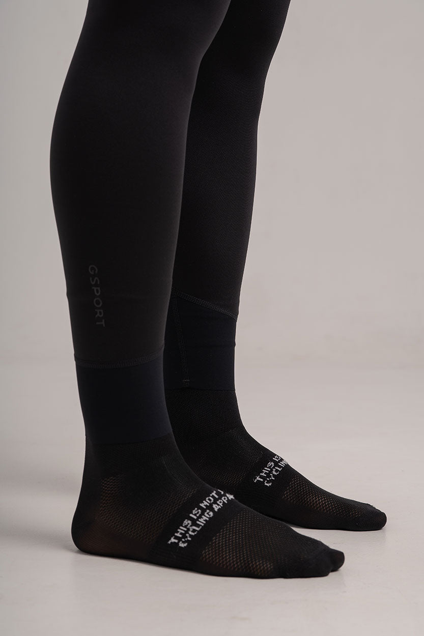 Black Summer Leg Warmers