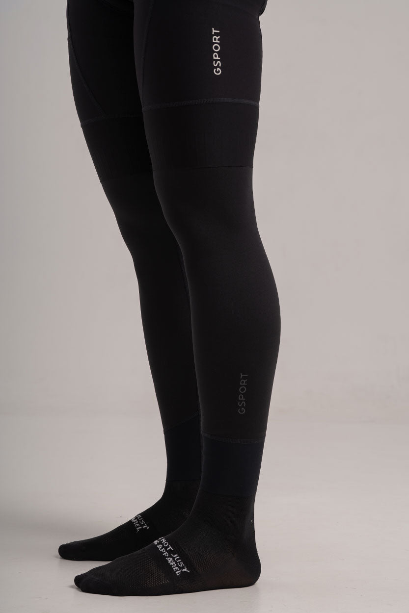 Black Summer Leg Warmers