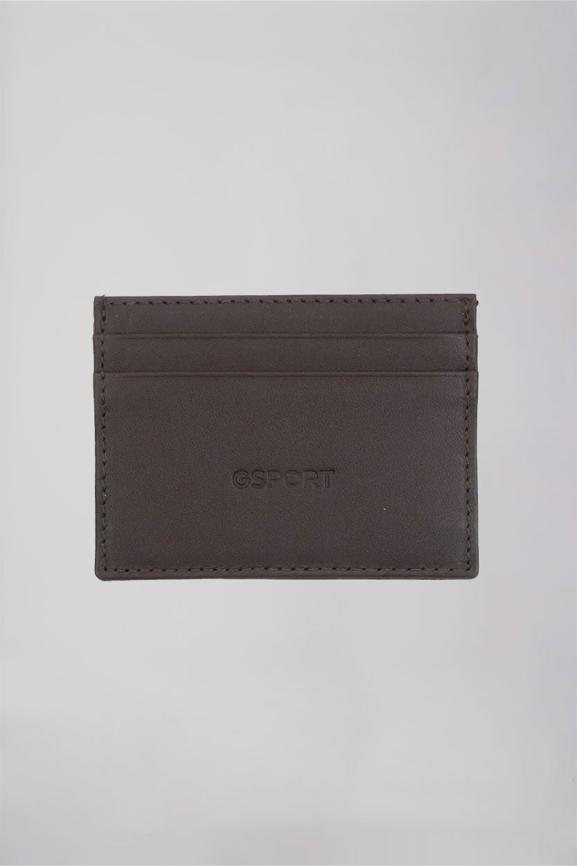 Portefeuille Cuir Chocolat