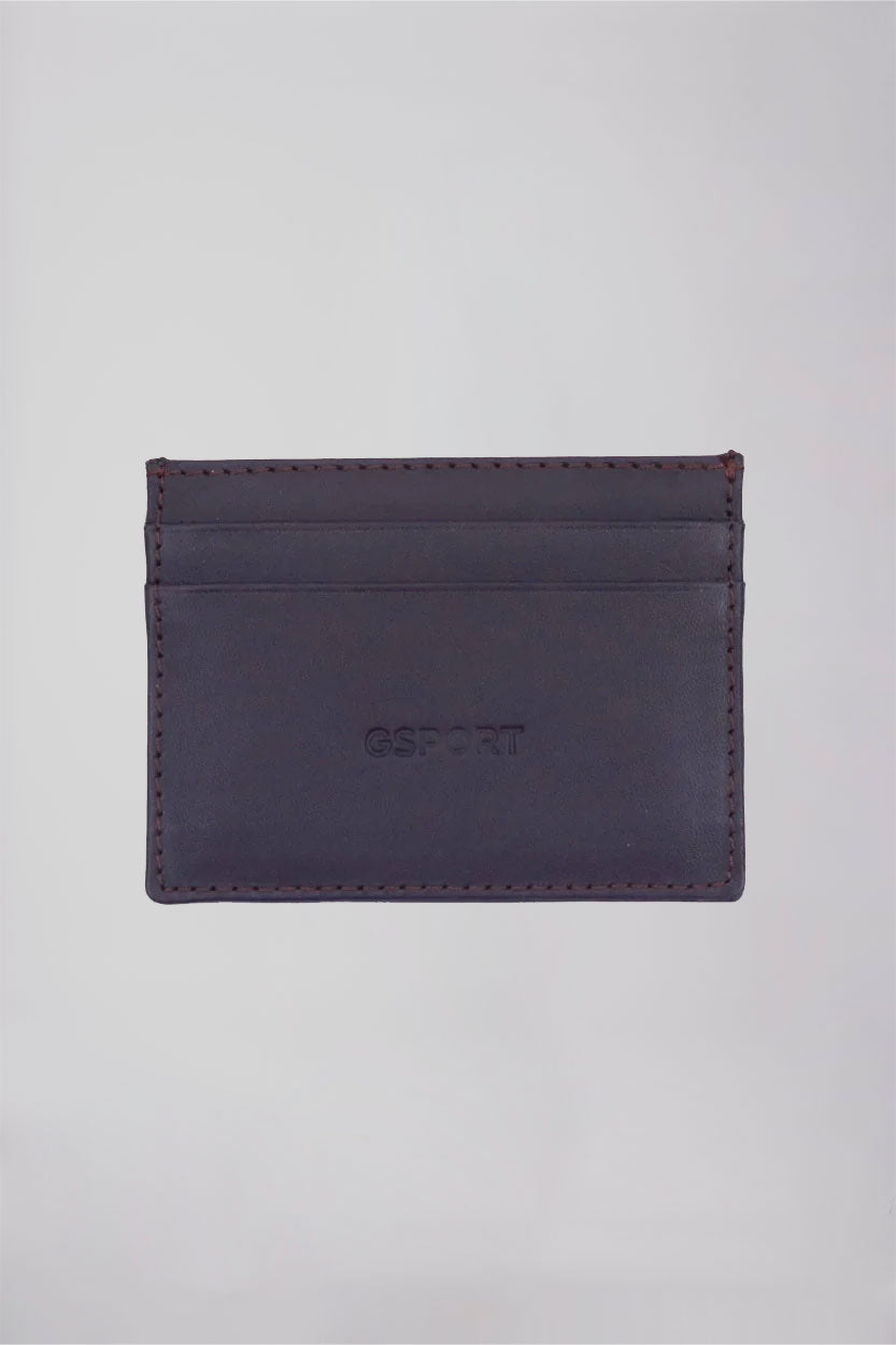 Purple Leather Wallet 