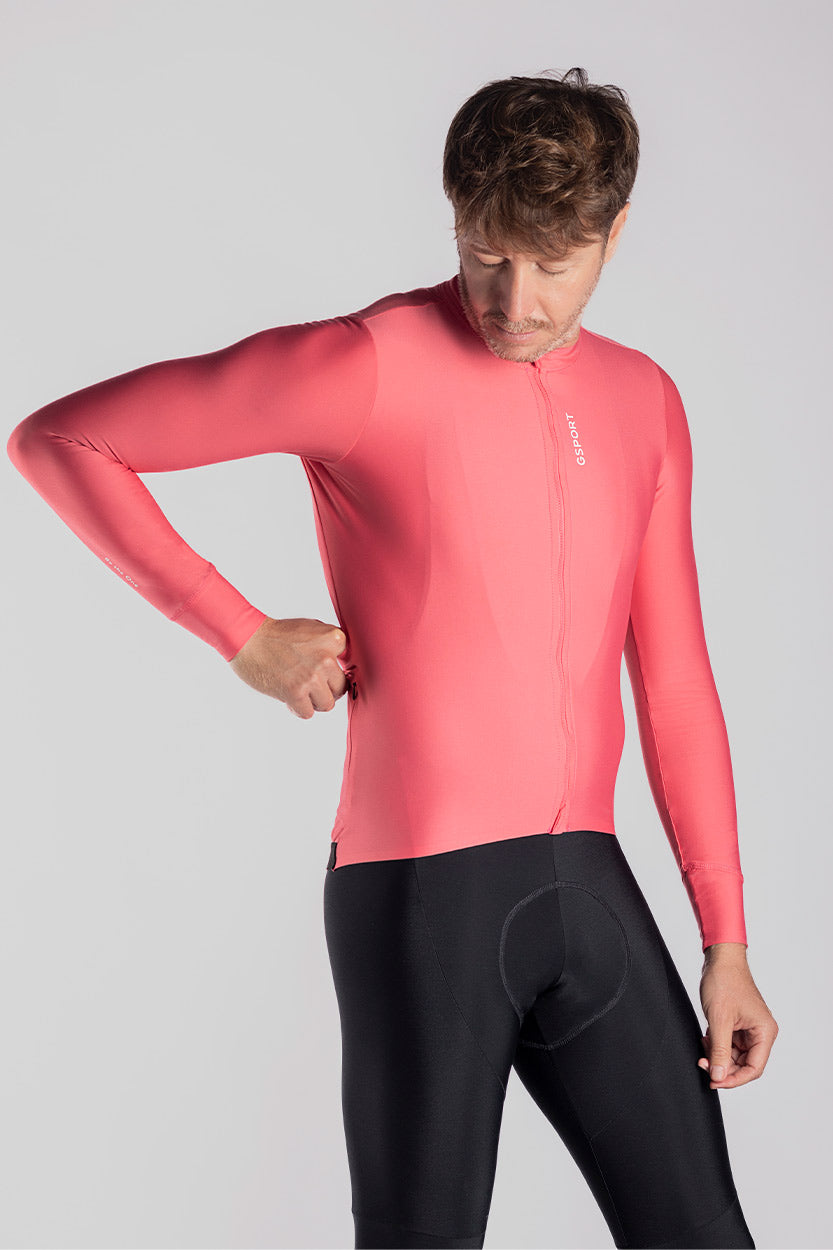 maillot one hombre rosa comodo relfectante