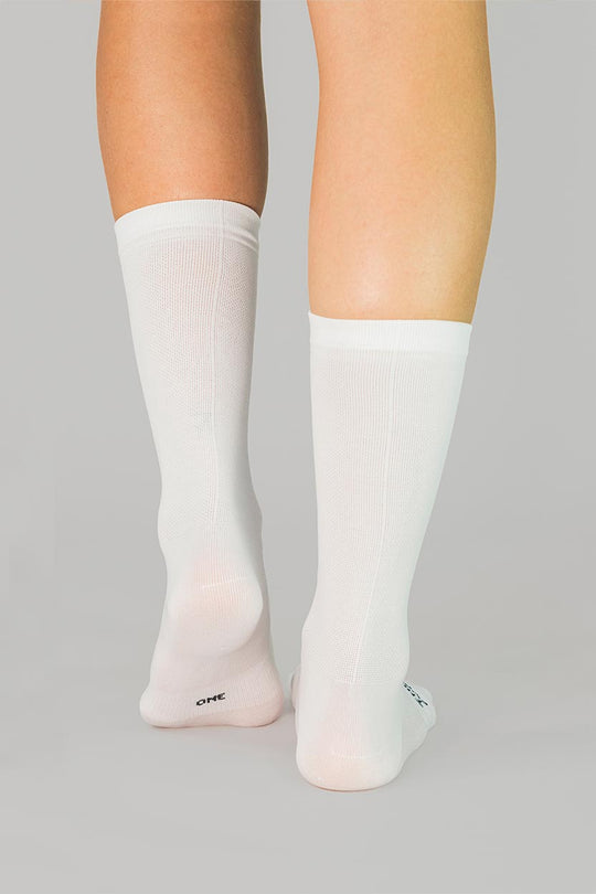 calcetines One Blancos ciclismo deporte