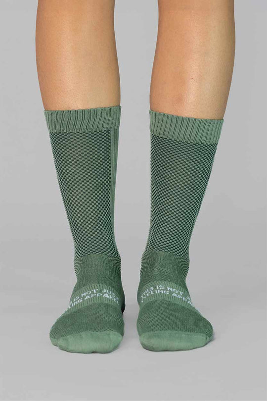 Calcetines Pro Team Verde Socks green