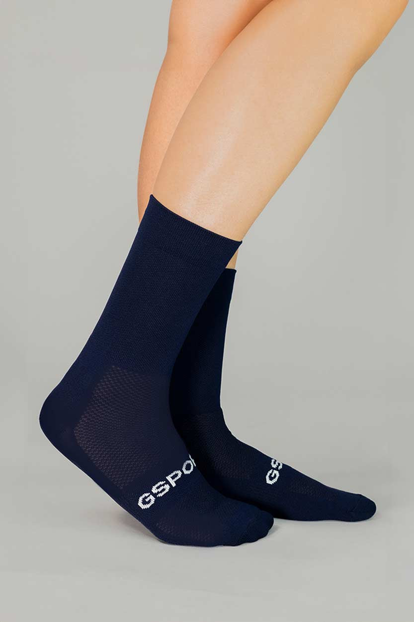 calcetines bici navy azul marino oscuro verano ligero light