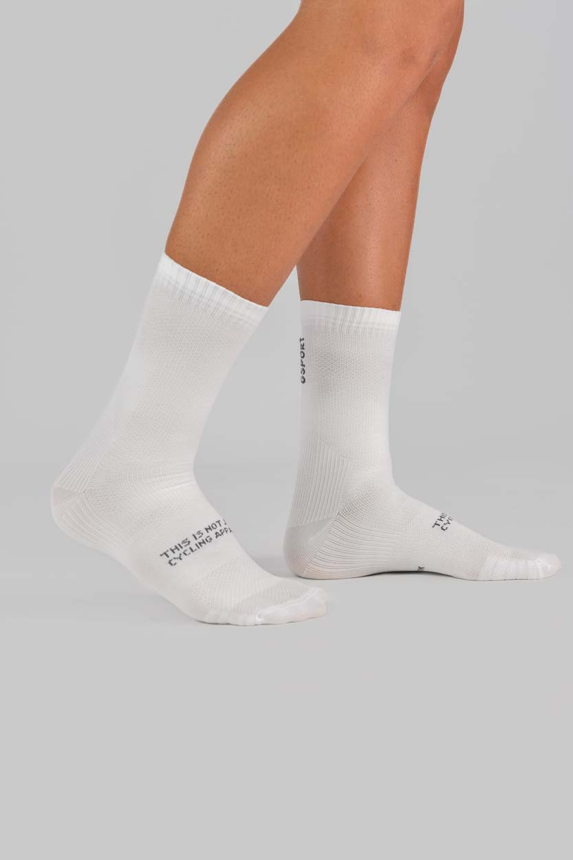 Calcetines Ciclismo Pro Skin White Blanco