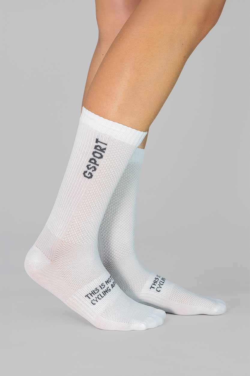 Calcetines Ciclismo Pro Team Blancos