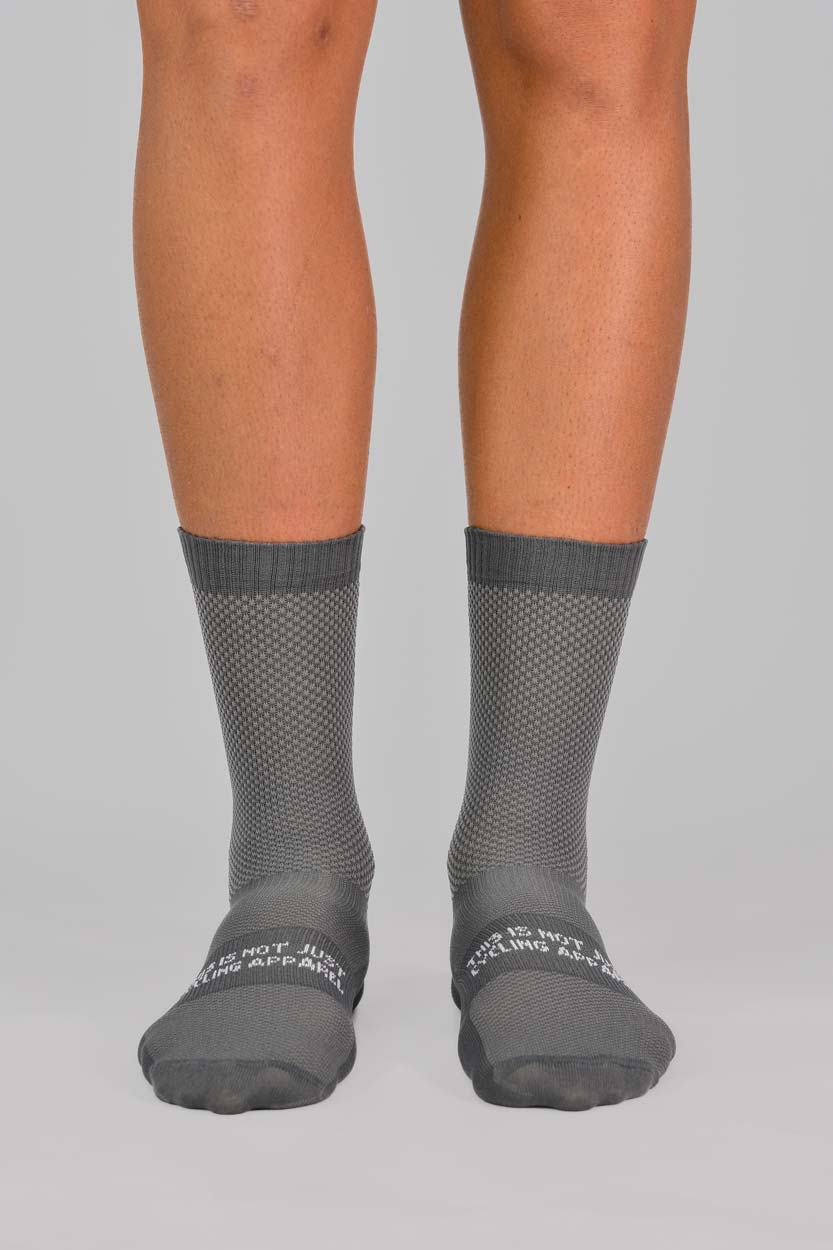 Calcetines Pro Team Ciclismo Gris
