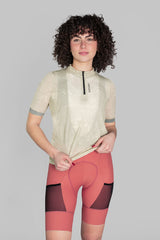 Women's Xplore Zipper Stone T-Shirt