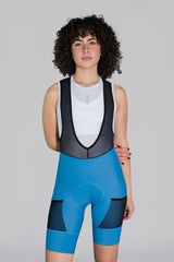 Women's Xplore Cargo Azure Bib Short