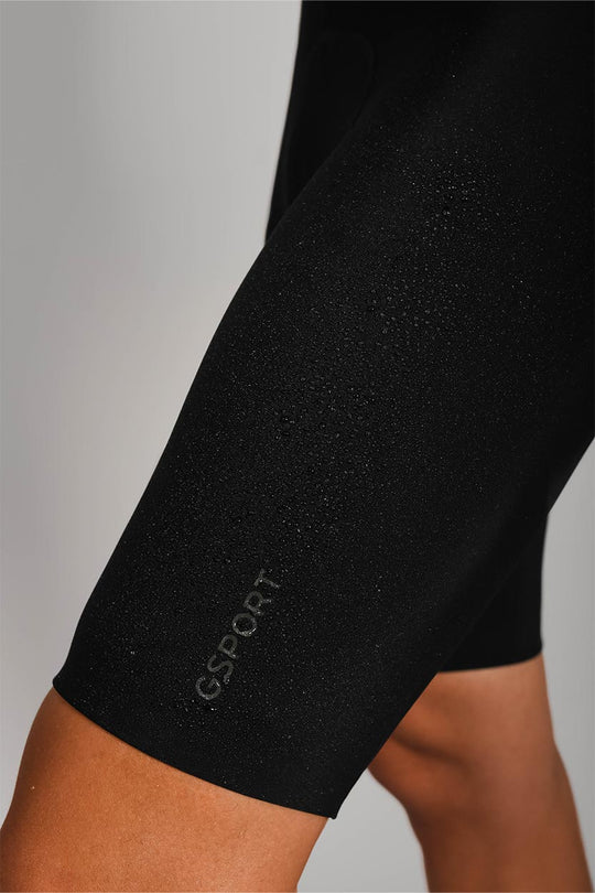 culotte corto aquazero negro ciclismo waterproof