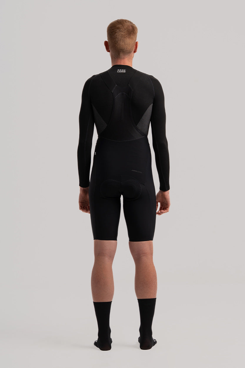 culotte corto aquazero negro ciclismo waterproof
