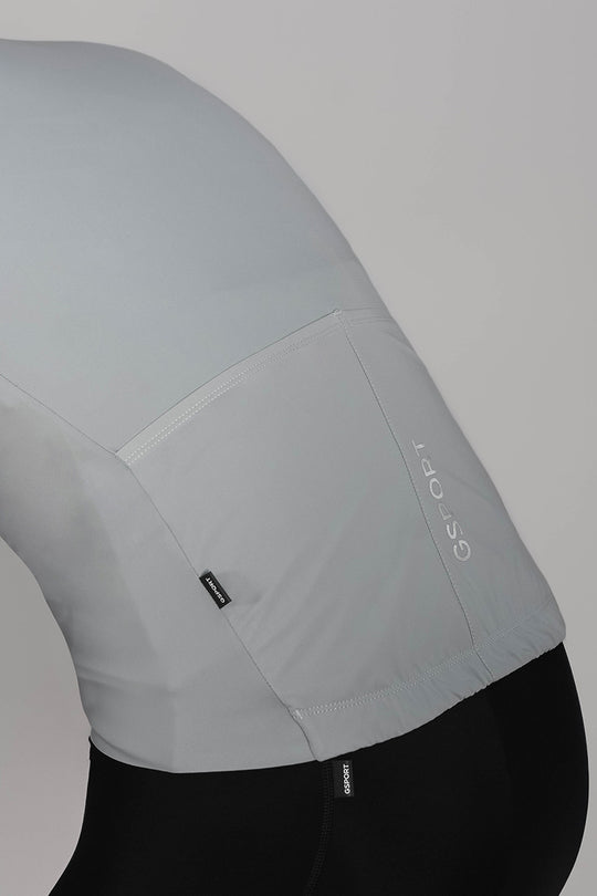 chaleco pro team gris Eira ciclismo deporte