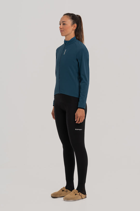 Chaqueta Gavia plegable, resistente y transpirable para ciclismo de invierno