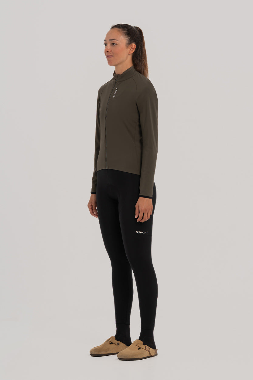 Chaqueta Gavia plegable, resistente y transpirable para ciclismo de invierno