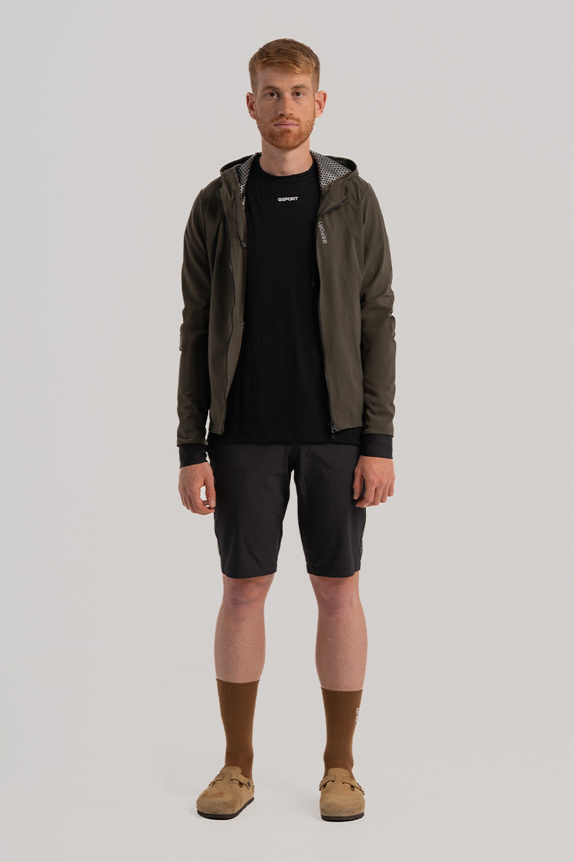 Protección total frente a viento y lluvia ligera.