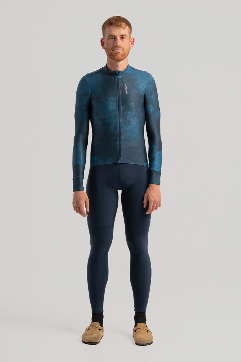 Maillot ONE de Invierno: Tejido afelpado ideal para entretiempo y climas suaves. Comodidad y rendimiento en cada ruta.